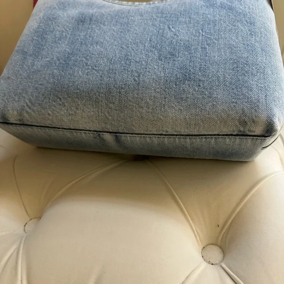 Coach Laurel Loved Denim Purse W/Charms,New! - Picture 7 of 10